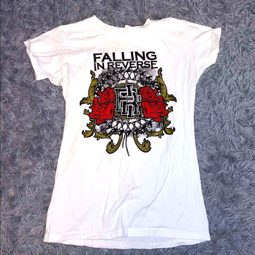 falling in reverse band t shirt